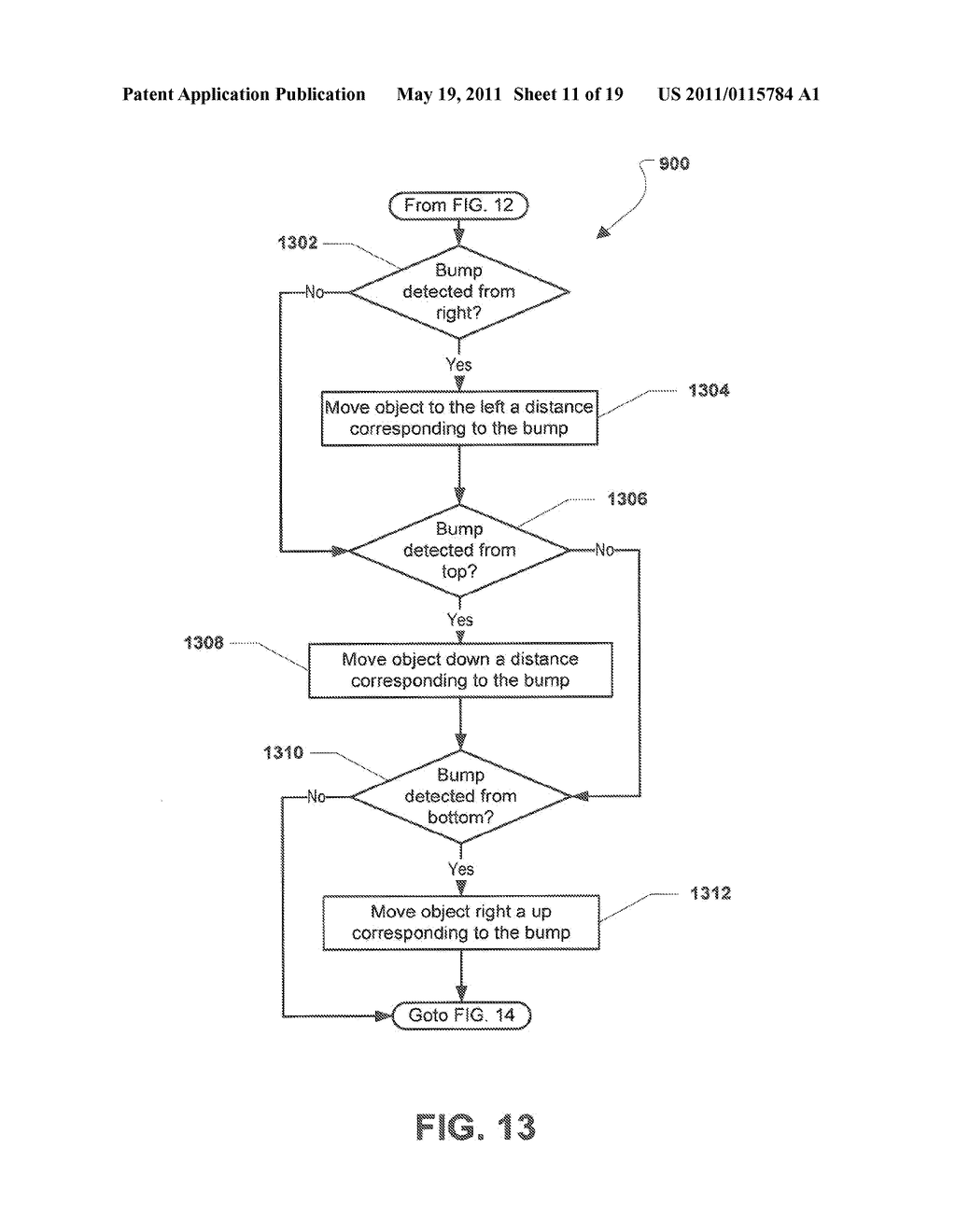 SYSTEM AND METHOD OF CONTROLLING THREE DIMENSIONAL VIRTUAL OBJECTS ON A PORTABLE COMPUTING DEVICE - diagram, schematic, and image 12
