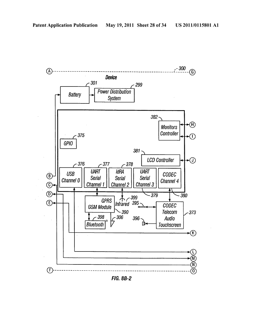 PERSONAL ELECTRONIC DEVICE WITH DISPLAY SWITCHING - diagram, schematic, and image 29