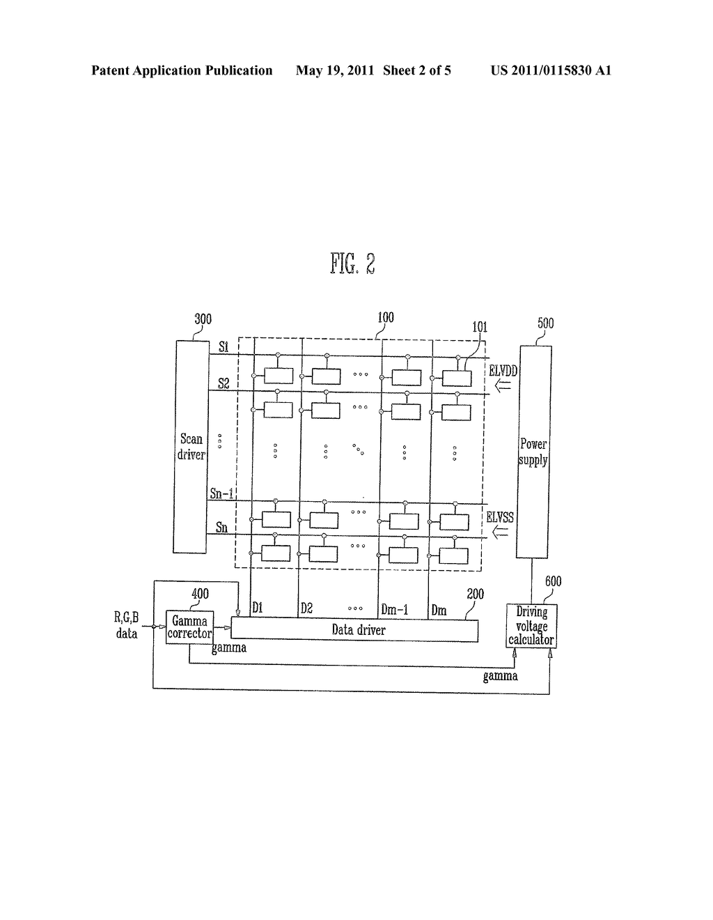 ORGANIC LIGHT EMITTING DISPLAY AND DRIVING METHOD THEREOF - diagram, schematic, and image 03