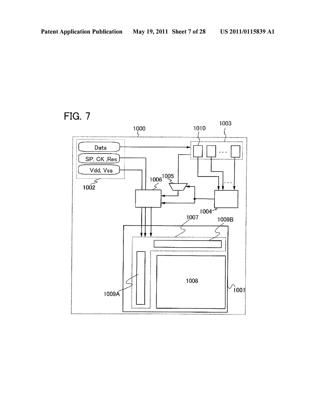 DISPLAY DEVICE AND ELECTRONIC DEVICE INCLUDING THE SAME - diagram, schematic, and image 08
