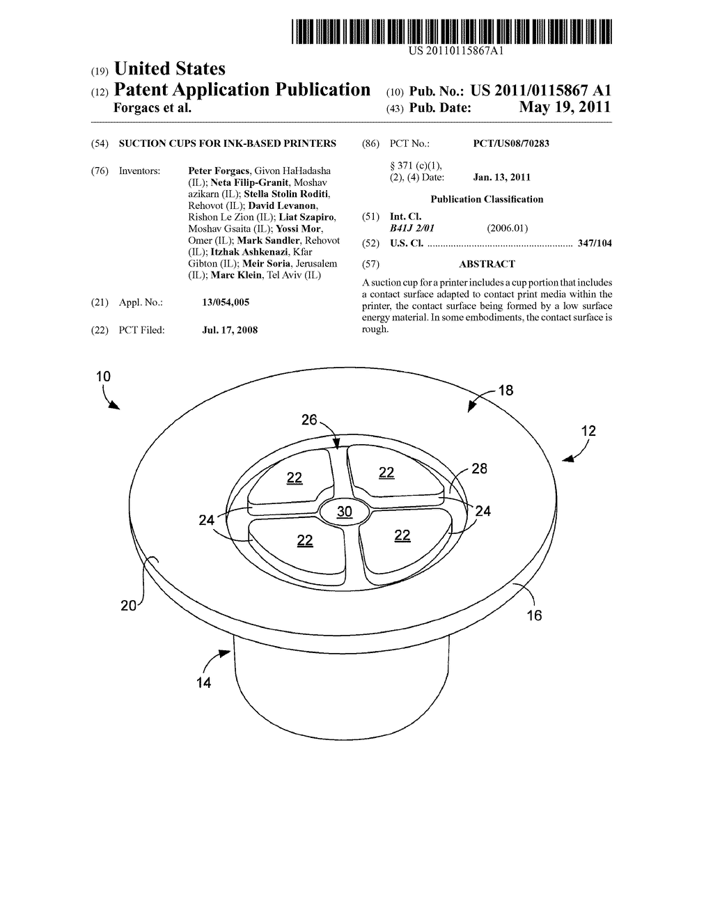 SUCTION CUPS FOR INK-BASED PRINTERS - diagram, schematic, and image 01