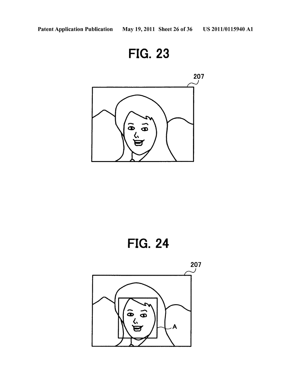 IMAGE PICKUP DEVICE, AUTOMATIC FOCUSING METHOD, AUTOMATIC EXPOSURE METHOD, ELECTRONIC FLASH CONTROL METHOD AND COMPUTER PROGRAM - diagram, schematic, and image 27