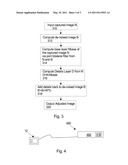 METHOD AND DEVICE FOR IMAGE NOISE COMPENSATION WITH IMAGE ENHANCEMENT diagram and image