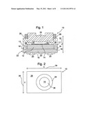 Integrated lens and chip assembly for a digital camera diagram and image