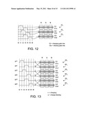 Liquid crystal display panel with charge sharing scheme diagram and image