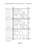 Liquid crystal display panel with charge sharing scheme diagram and image