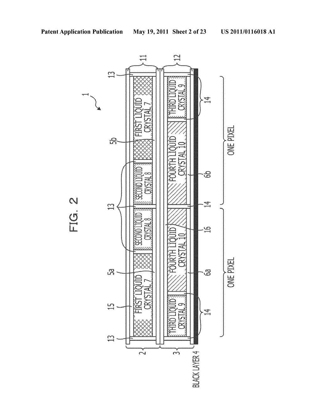 LIQUID CRYSTAL DISPLAY ELEMENT - diagram, schematic, and image 03