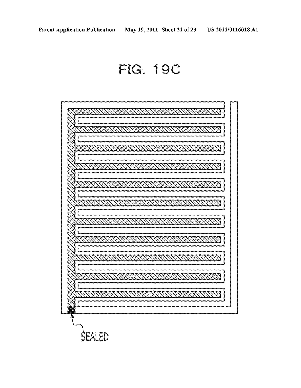 LIQUID CRYSTAL DISPLAY ELEMENT - diagram, schematic, and image 22