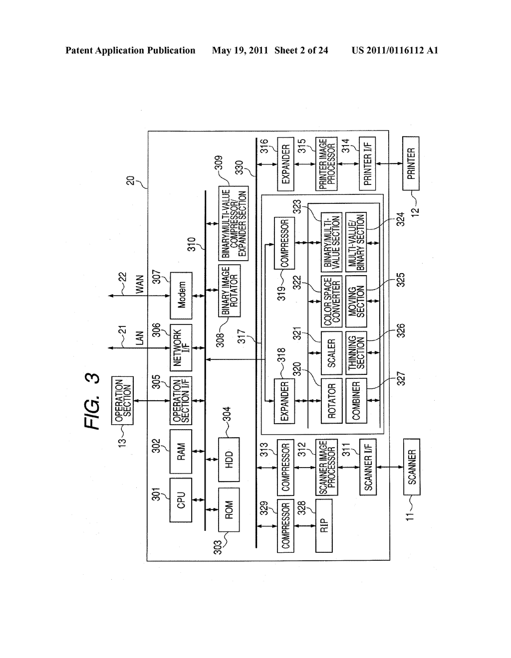 IMAGE PROCESSING APPARATUS, IMAGE PROCESSING METHOD, AND PROGRAM AND MEMORY MEDIUM FOR EXECUTING IMAGE PROCESSING METHOD - diagram, schematic, and image 03