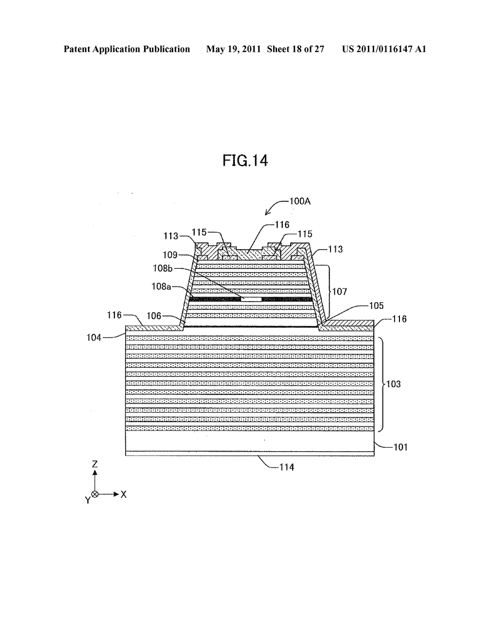 SURFACE EMITTING LASER DEVICE, SURFACE EMITTING LASER ARRAY, OPTICAL SCANNING DEVICE, AND IMAGE FORMING APPARATUS - diagram, schematic, and image 19