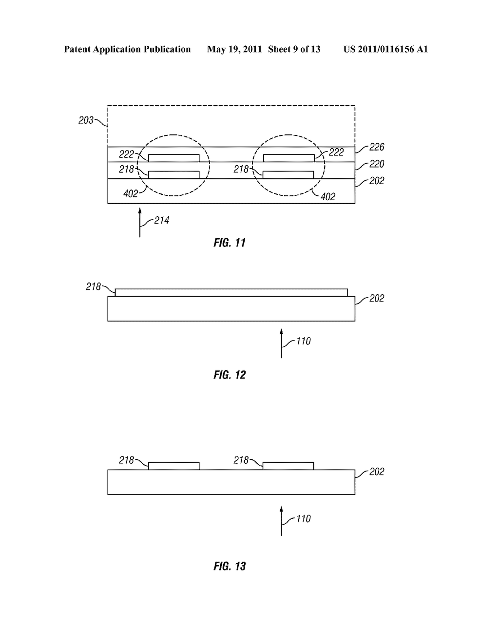 DEVICE HAVING A CONDUCTIVE LIGHT ABSORBING MASK AND METHOD FOR FABRICATING SAME - diagram, schematic, and image 10