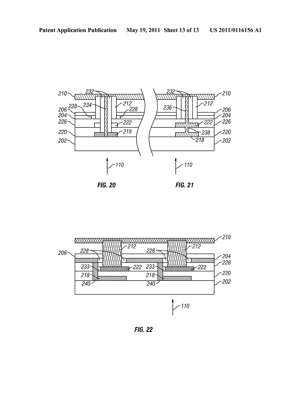 DEVICE HAVING A CONDUCTIVE LIGHT ABSORBING MASK AND METHOD FOR FABRICATING SAME - diagram, schematic, and image 14