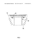 HEAT DISSIPATION STRUCTURE OF AN ELECTRONIC ELEMENT diagram and image