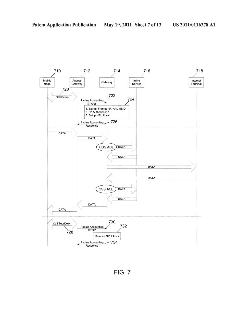PROVIDING SERVICES TO PACKET FLOWS IN A NETWORK - diagram, schematic, and image 08