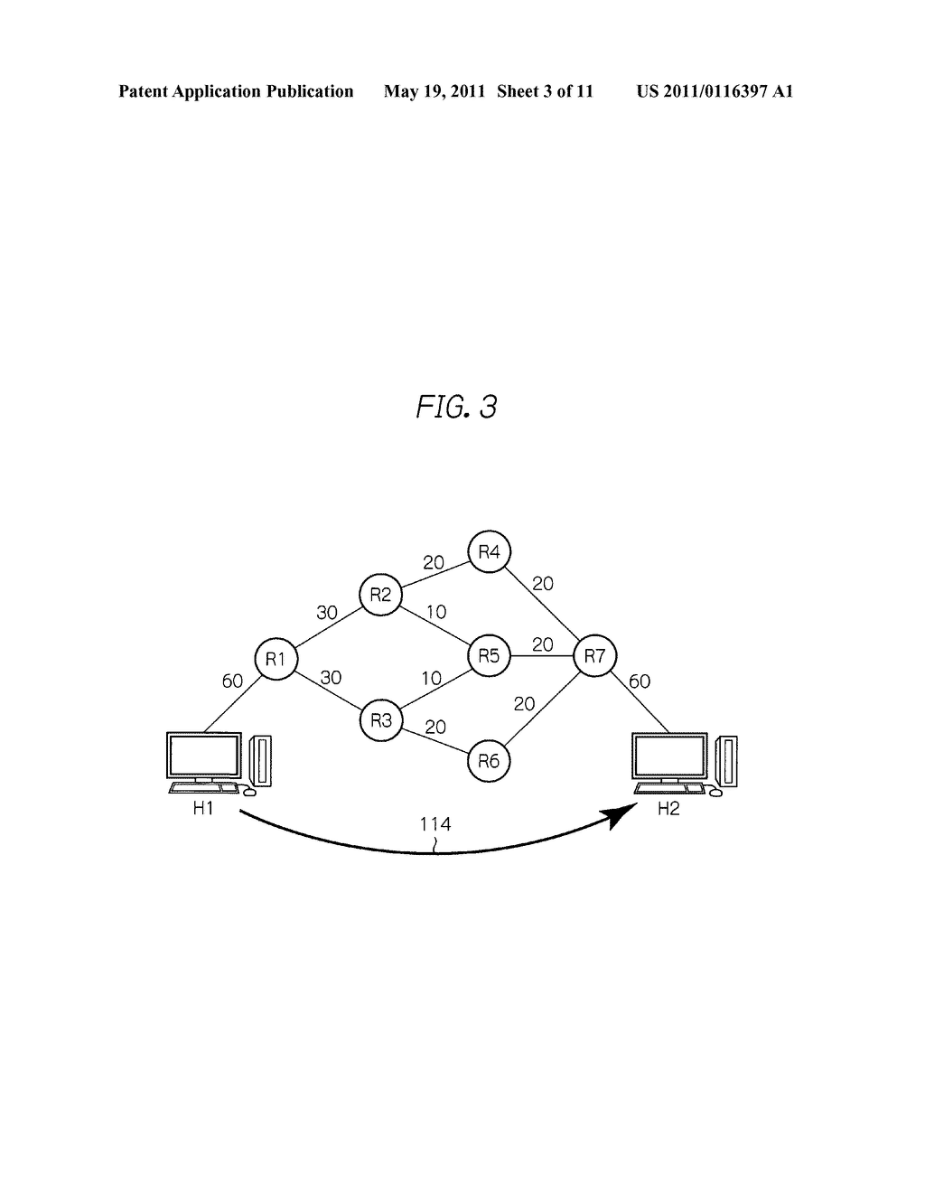Communication path control apparatus for evenly distributing packets between adjacent nodes and a method therefor - diagram, schematic, and image 04
