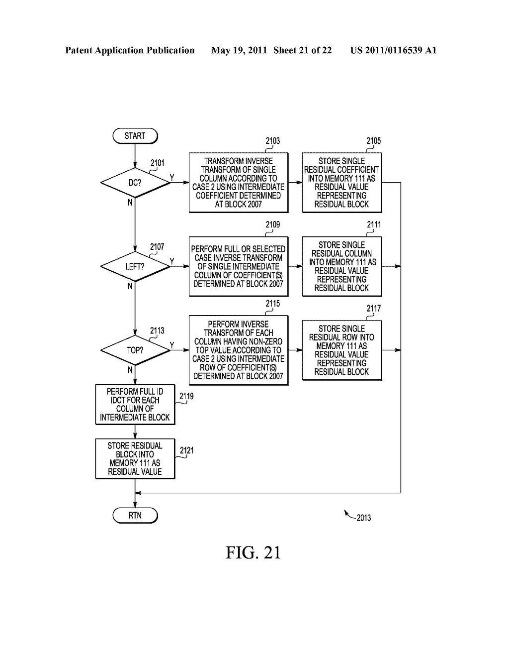 METHOD AND APPARATUS FOR VIDEO DECODING WITH REDUCED COMPLEXITY INVERSE TRANSFORM - diagram, schematic, and image 22