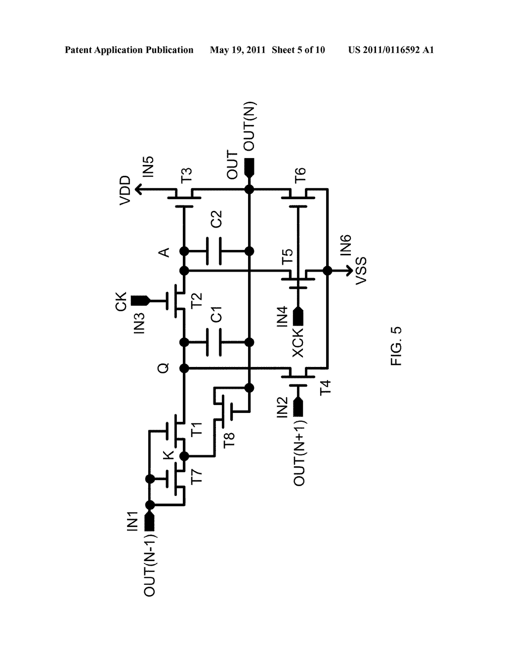 SHIFT REGISTER WITH LOW POWER CONSUMPTION - diagram, schematic, and image 06