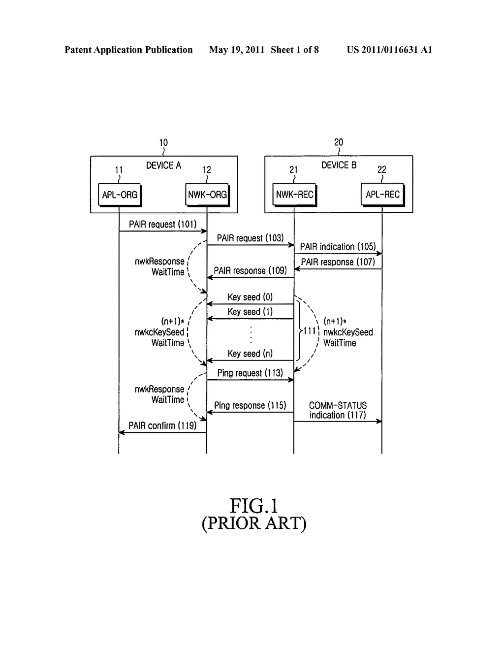 METHOD AND APPARATUS FOR FORMING SECURITY CHANNEL IN SHORT RANGE COMMUNICATION - diagram, schematic, and image 02