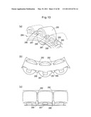 PUNCHED RETAINER, SELF-ALIGNING ROLLER BEARING, AND METHOD OF MANUFACTURING PUNCHED RETAINER diagram and image