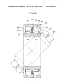 PUNCHED RETAINER, SELF-ALIGNING ROLLER BEARING, AND METHOD OF MANUFACTURING PUNCHED RETAINER diagram and image