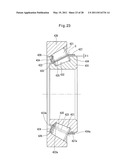 PUNCHED RETAINER, SELF-ALIGNING ROLLER BEARING, AND METHOD OF MANUFACTURING PUNCHED RETAINER diagram and image