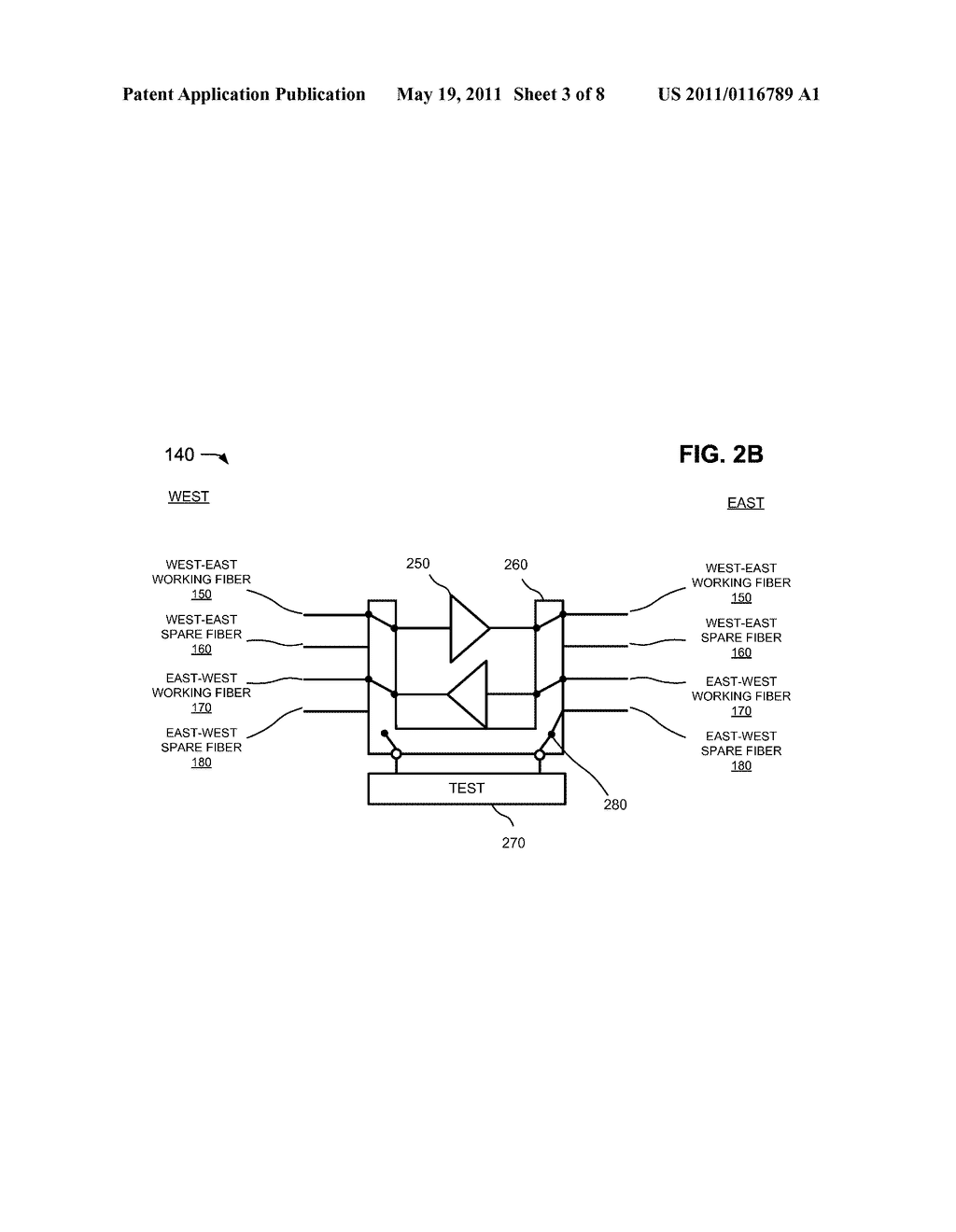 MAINTENANCE FRIENDLY OPTICAL FIBER SWITCHING SYSTEM - diagram, schematic, and image 04