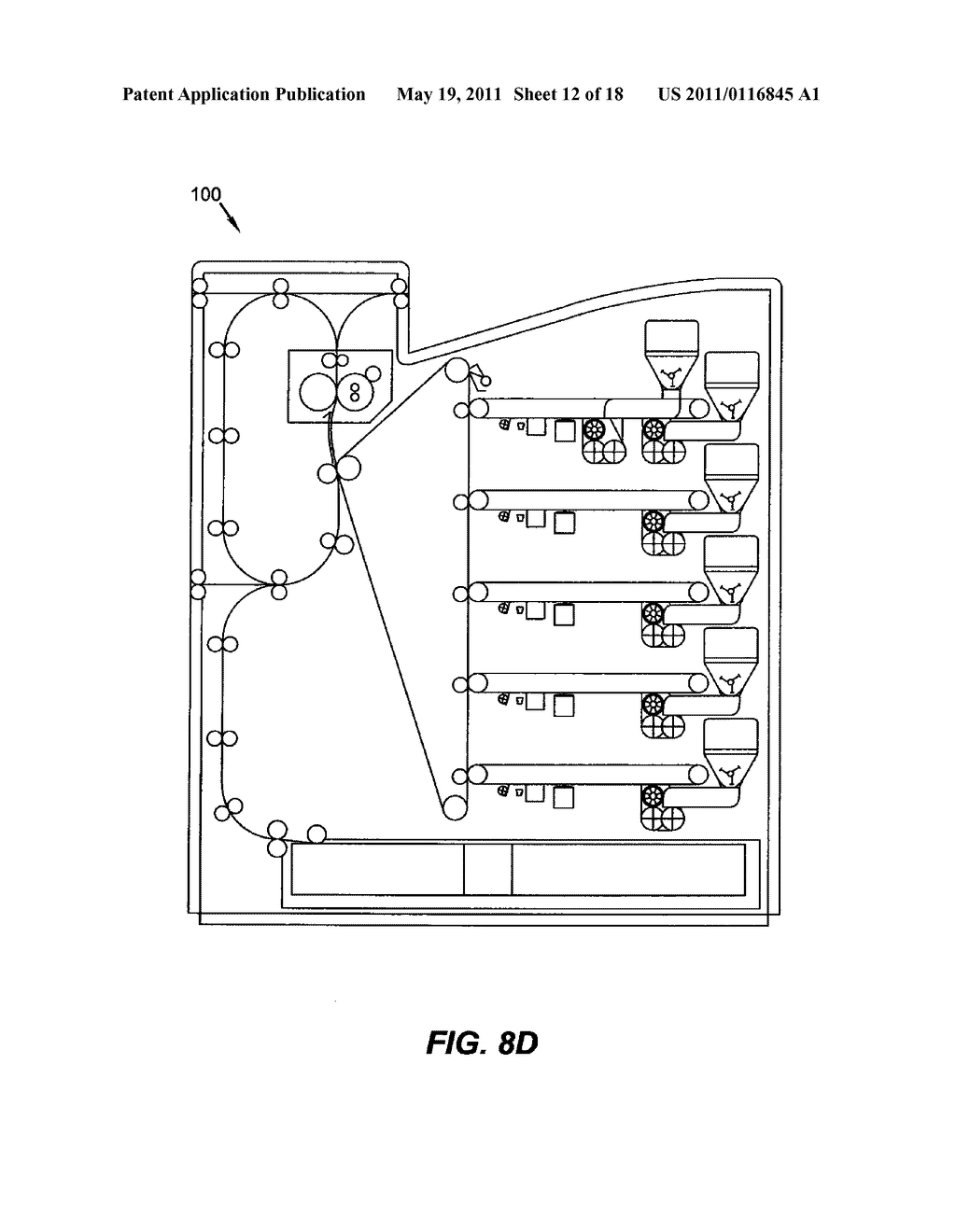 MULTIPASS ELECTROPHOTOGRAPHIC PRINT ENGINE - diagram, schematic, and image 13