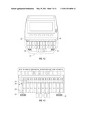 Stenographic Keyboard Device Providing Extended Set of Keys and Method for Electronically Adjusting Key Depth Sensitivity diagram and image