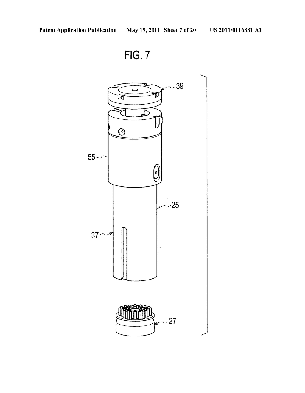 TAPPING MACHINE AND TAP DIE, AND METHOD OF DETECTING OVERSTROKE OF TAP - diagram, schematic, and image 08