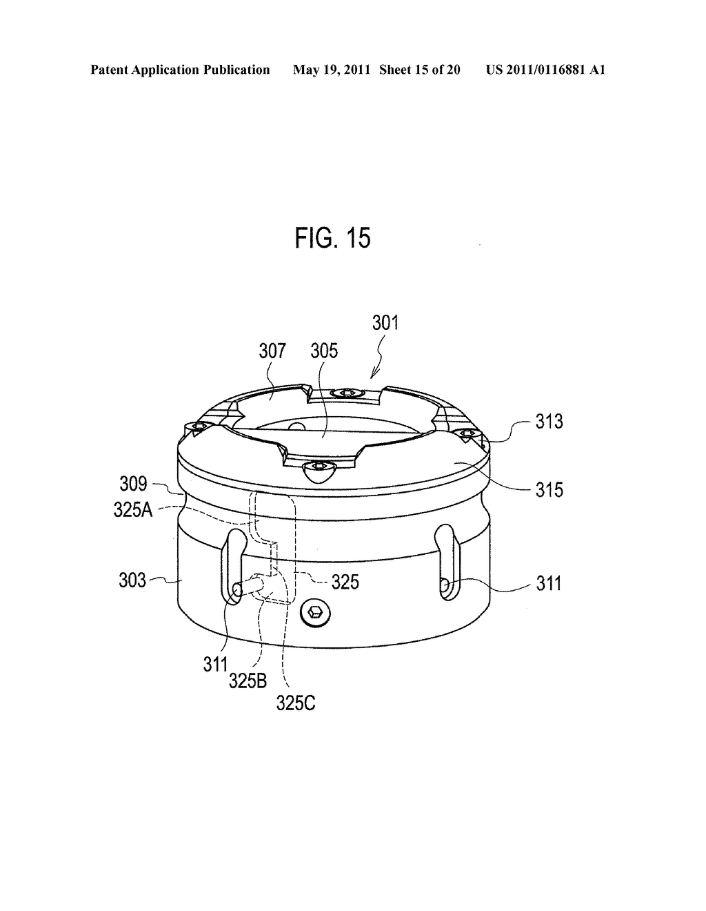 TAPPING MACHINE AND TAP DIE, AND METHOD OF DETECTING OVERSTROKE OF TAP - diagram, schematic, and image 16