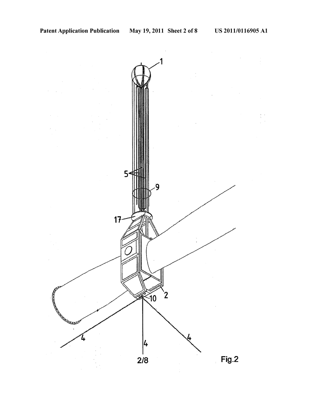 METHOD AND APPARATUS FOR TRANSPORTING ELONGATED, CUMBERSOME LOADS - diagram, schematic, and image 03