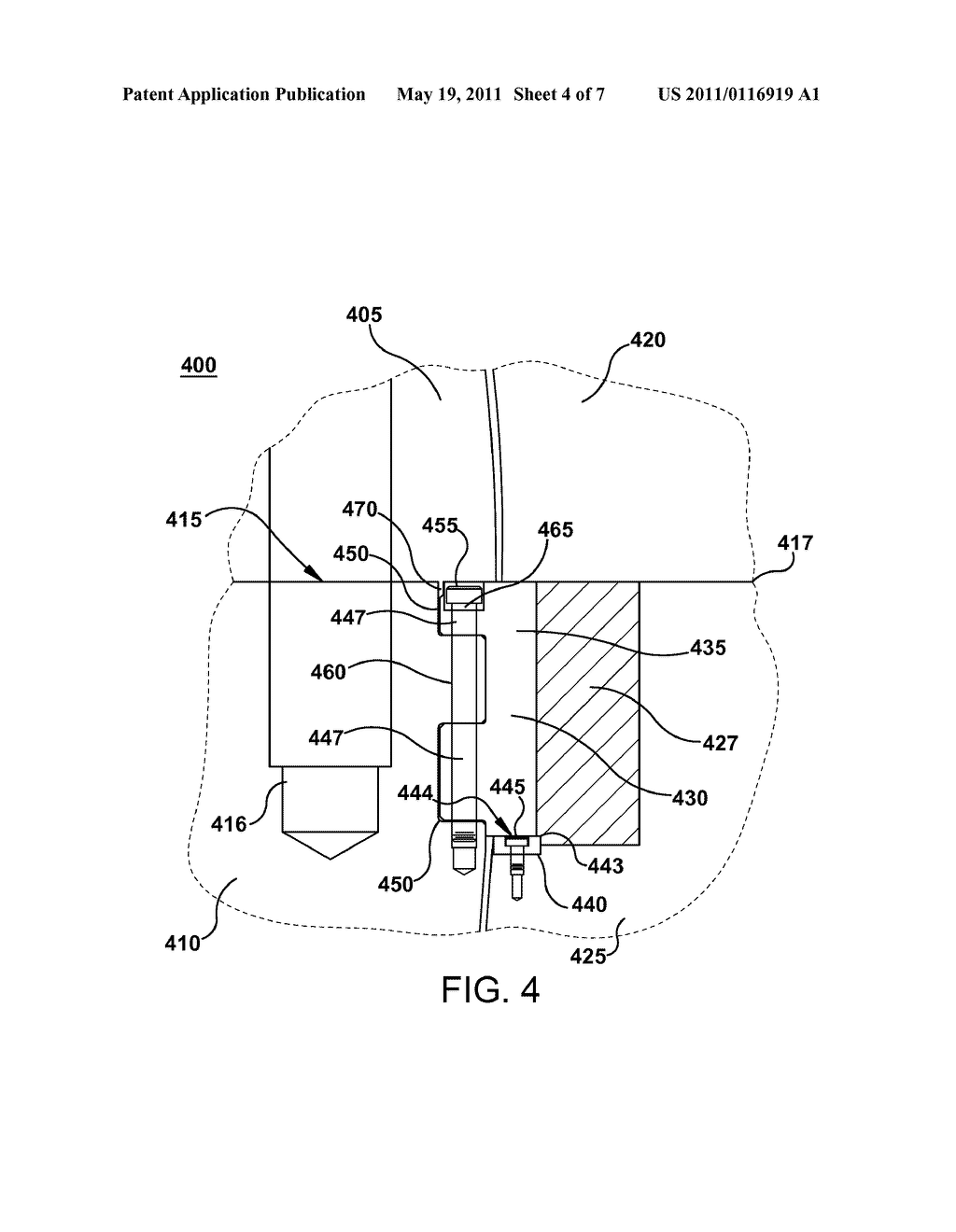 SUPPORT BAR FOR TURBINE DIAPHRAGM THAT FACILITATES REDUCED MAINTENANCE CYCLE TIME AND COST - diagram, schematic, and image 05