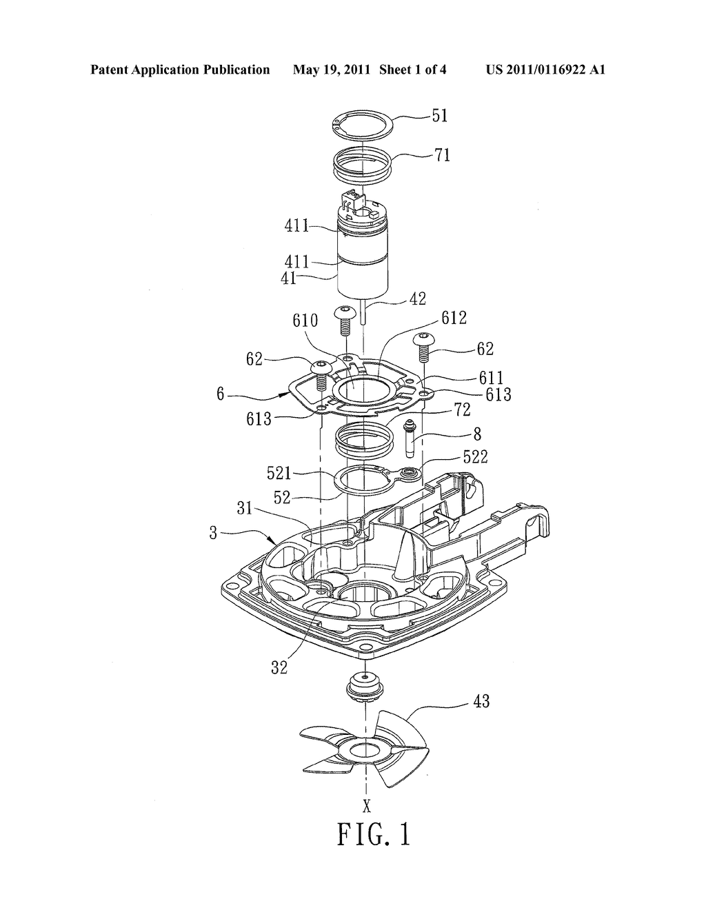 OSCILLATION REDUCING SUSPENSION DEVICE FOR A FAN MOTOR OF A COMBUSTION-POWERED TOOL - diagram, schematic, and image 02