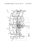 Self-Directing Vertical Axis Turbine For Harnessing Power diagram and image