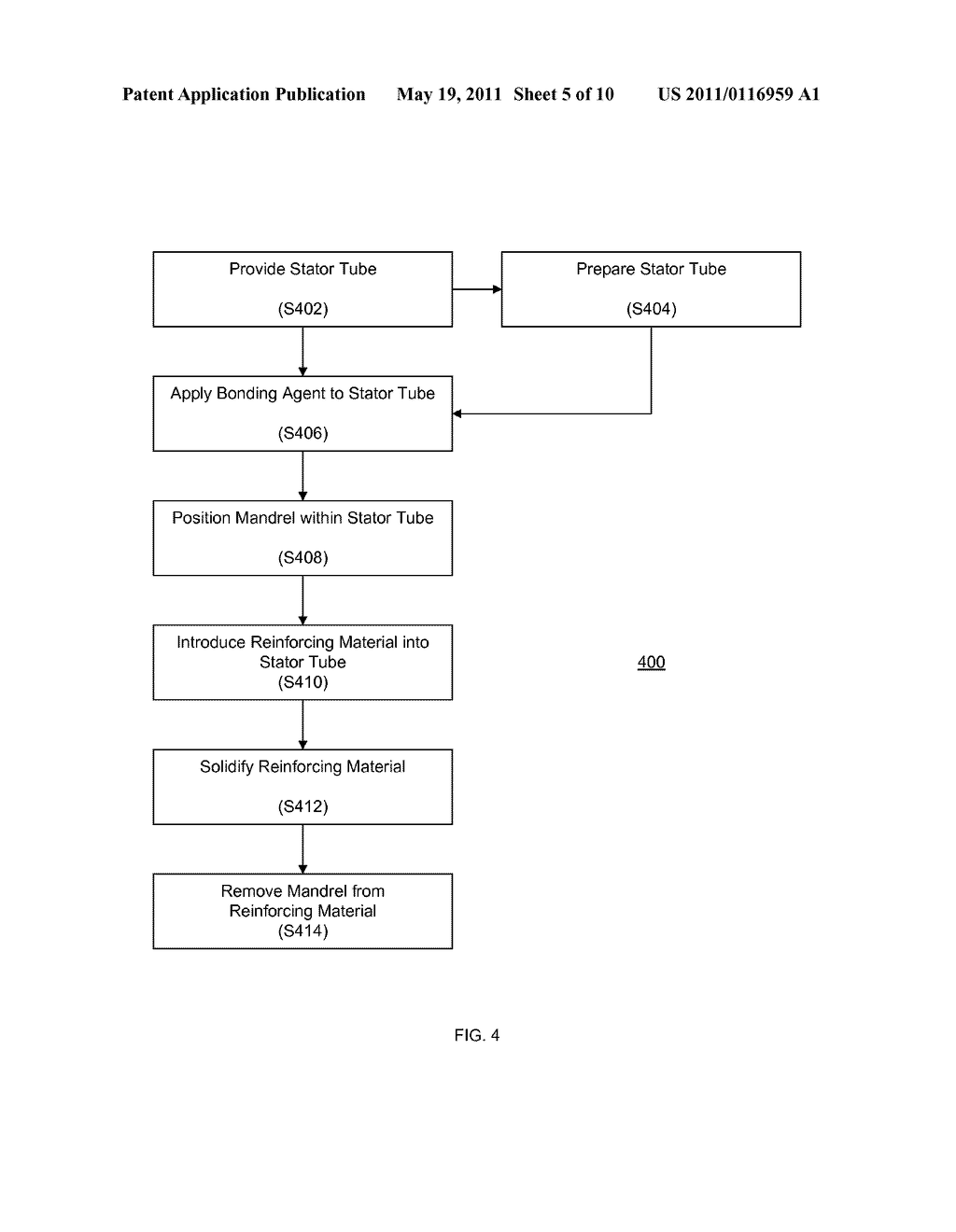 STATORS FOR DOWNWHOLE MOTORS, METHODS FOR FABRICATING THE SAME, AND DOWNHOLE MOTORS INCORPORATING THE SAME - diagram, schematic, and image 06