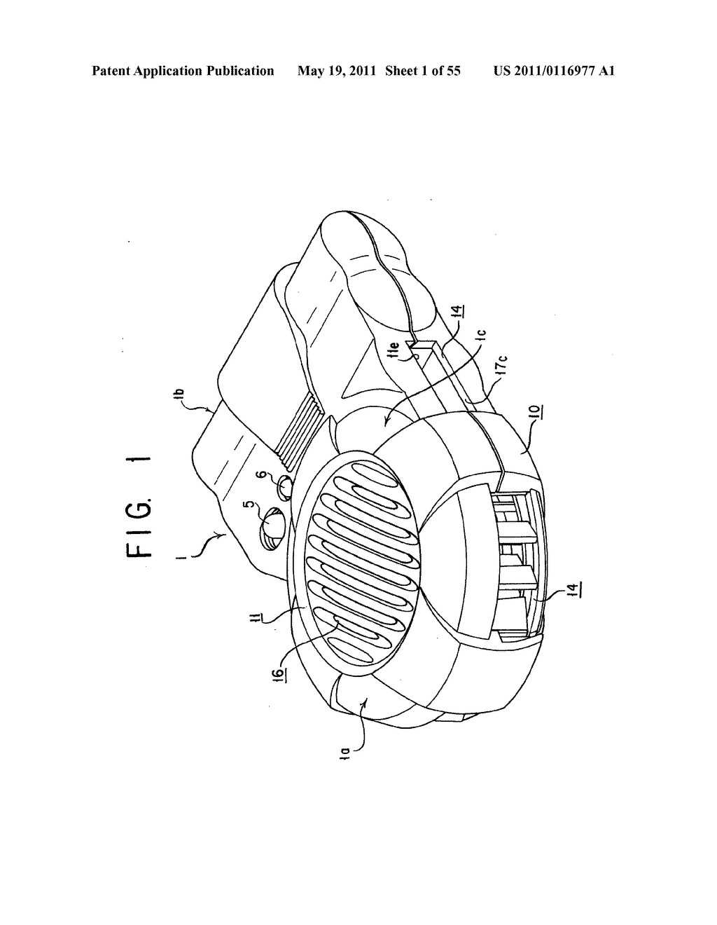 BLOWER TYPE CHEMICAL DIFFUSING APPARATUS, AND CHEMICAL CARTRIDGE AND CHEMICAL IMPREGNATED BODY USED THEREFOR - diagram, schematic, and image 02