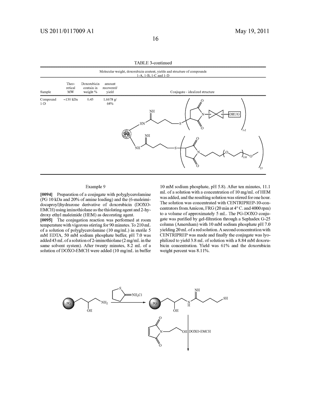 DRUG CONJUGATES WITH POLYGLYCEROLS - diagram, schematic, and image 21