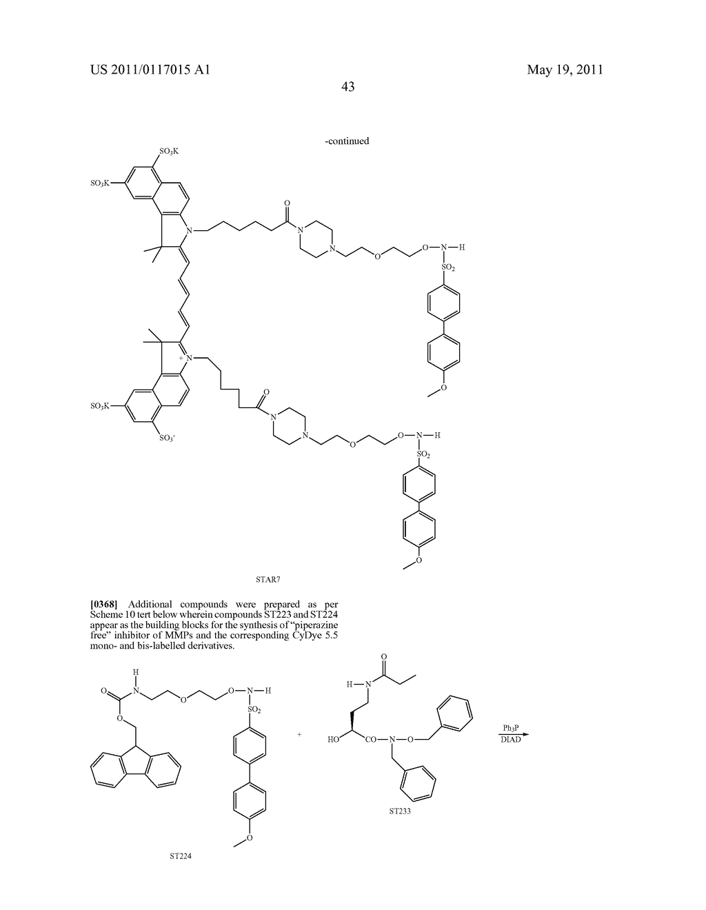 Diagnostic Agents Selective Against Metalloproteases - diagram, schematic, and image 44