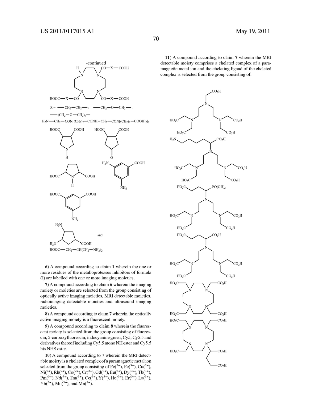 Diagnostic Agents Selective Against Metalloproteases - diagram, schematic, and image 71