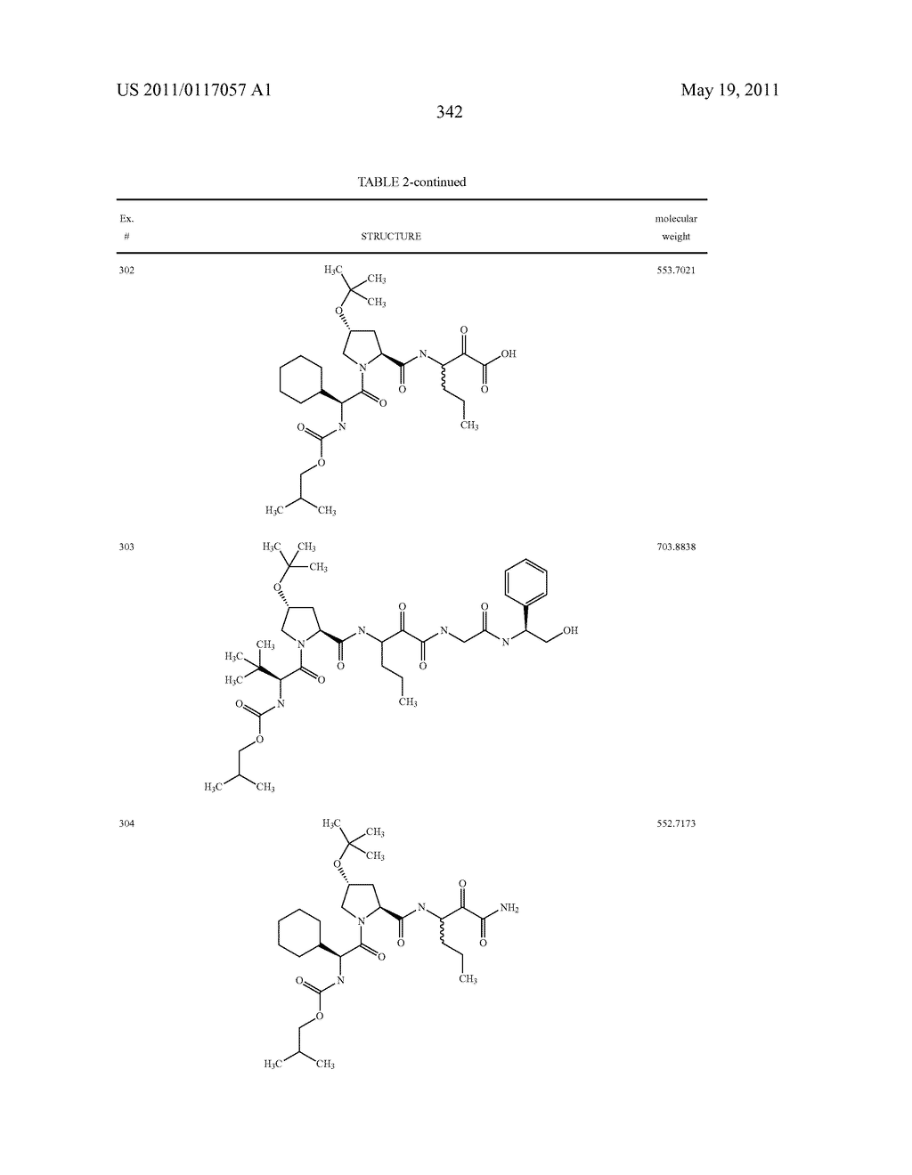 NOVEL PEPTIDES AS NS3-SERINE PROTEASE INHIBITORS OF HEPATITIS C VIRUS - diagram, schematic, and image 343