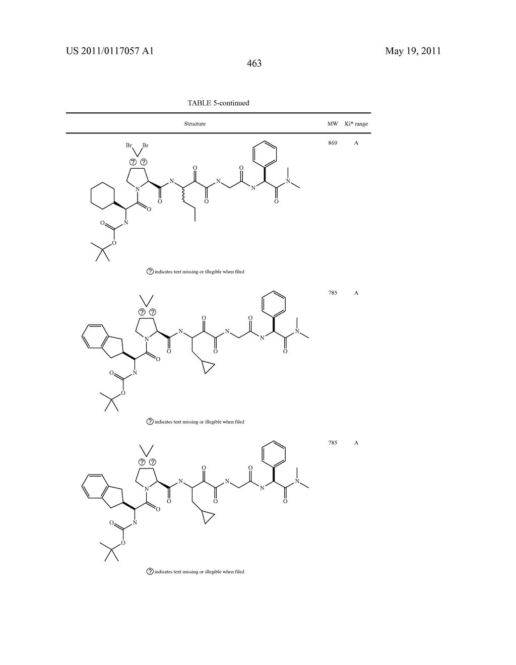 NOVEL PEPTIDES AS NS3-SERINE PROTEASE INHIBITORS OF HEPATITIS C VIRUS - diagram, schematic, and image 464