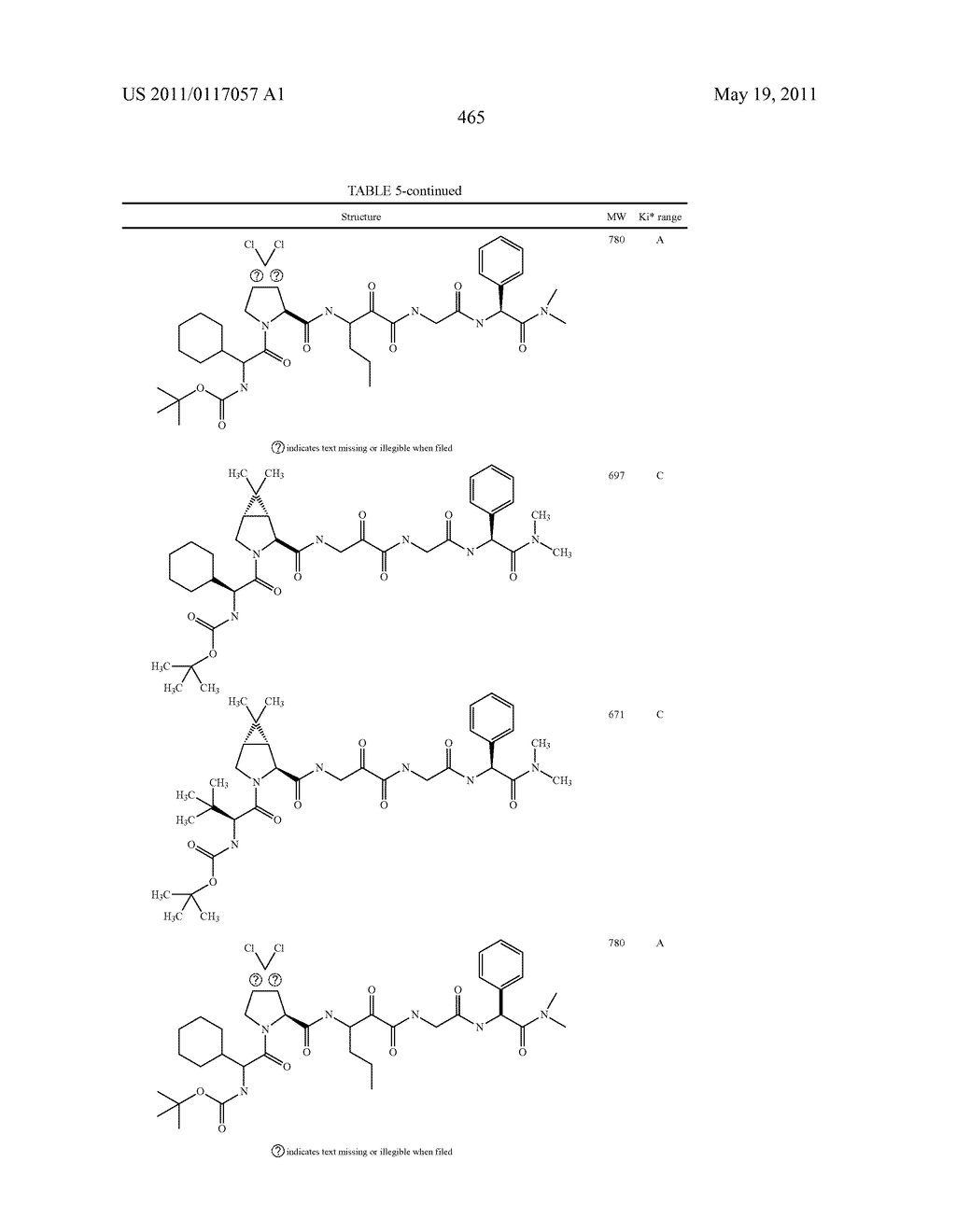 NOVEL PEPTIDES AS NS3-SERINE PROTEASE INHIBITORS OF HEPATITIS C VIRUS - diagram, schematic, and image 466