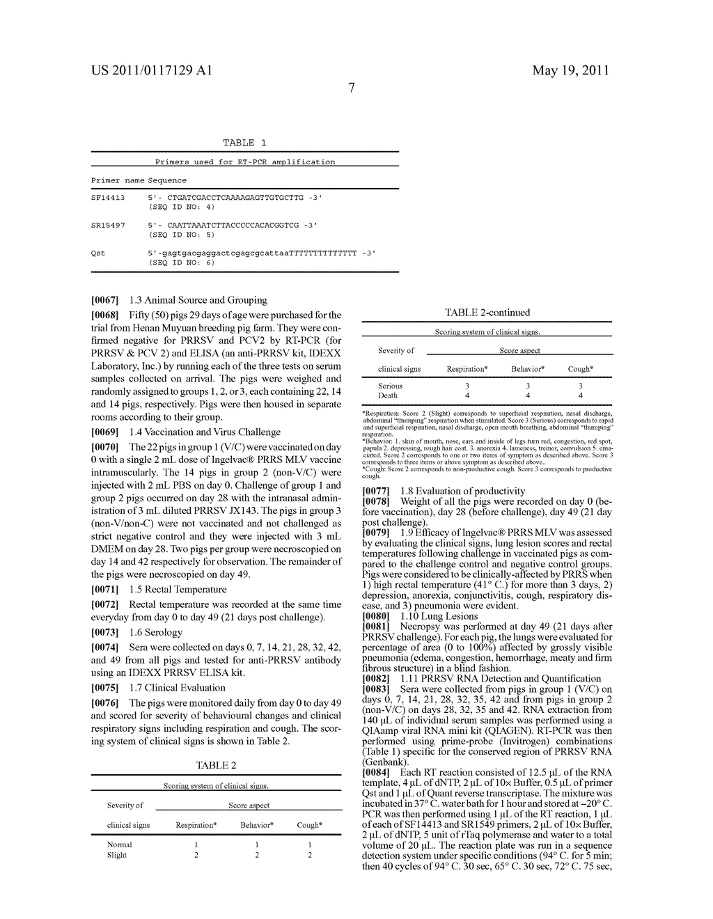 Vaccine Against Highly Pathogenic Porcine Reproductive and Respiratory Syndrome (HP PRRS) - diagram, schematic, and image 11