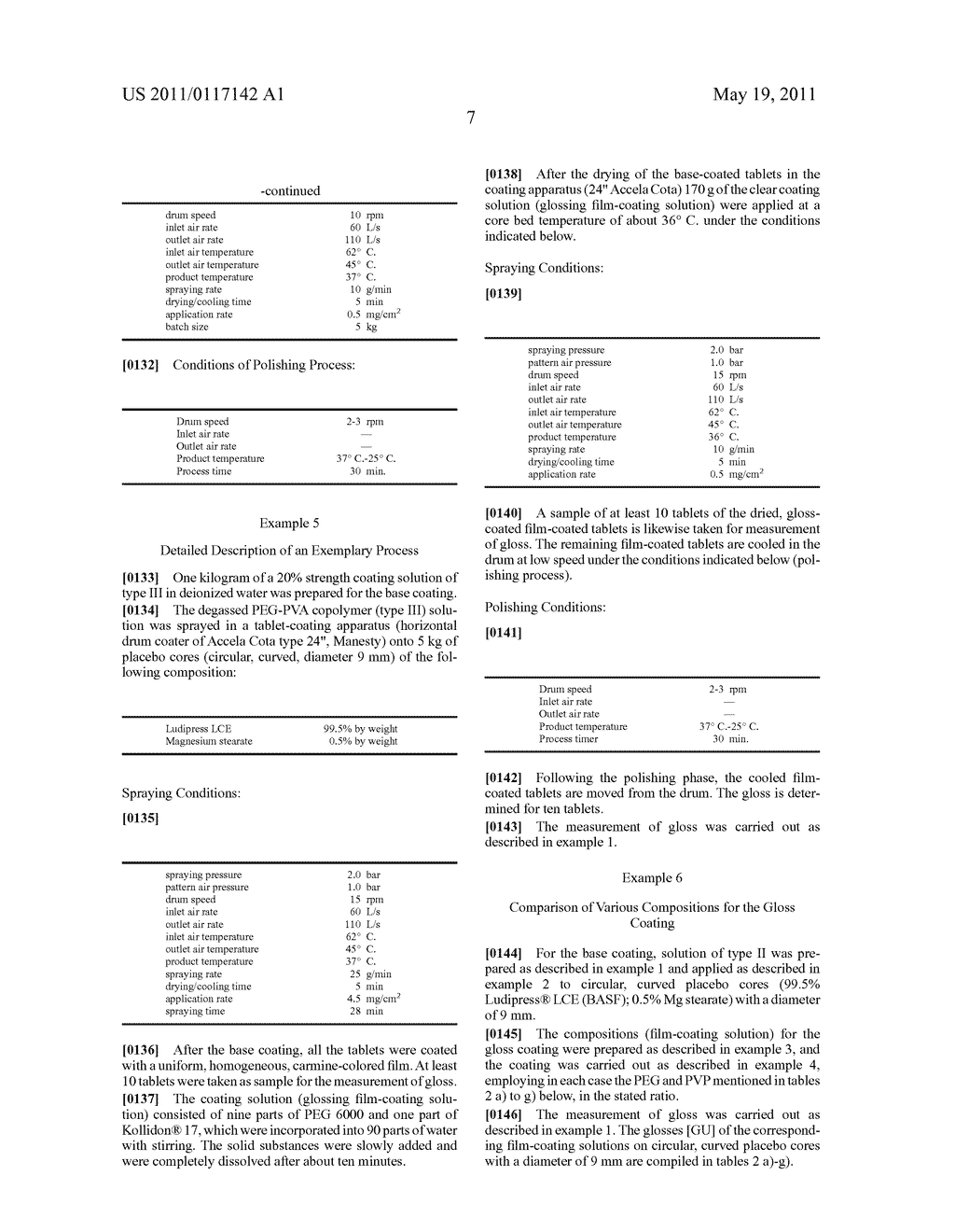 METHOD FOR COATING TABLETS - diagram, schematic, and image 09