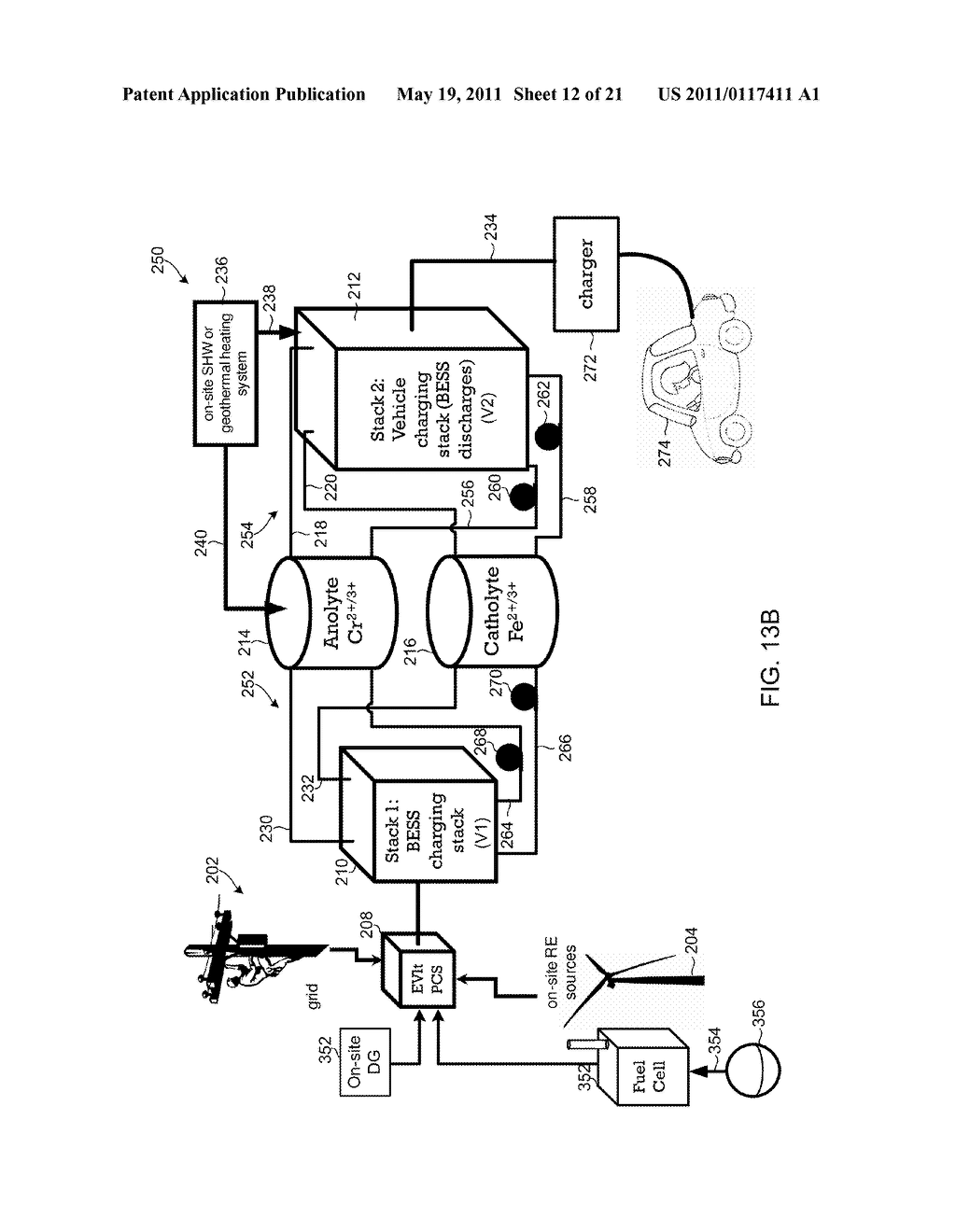 Redox Flow Battery System for Distributed Energy Storage - diagram, schematic, and image 13