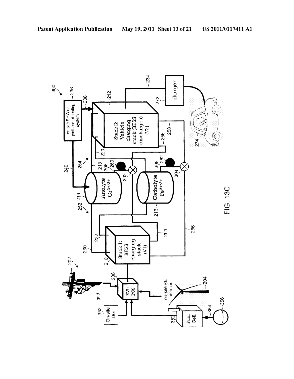 Redox Flow Battery System for Distributed Energy Storage - diagram, schematic, and image 14