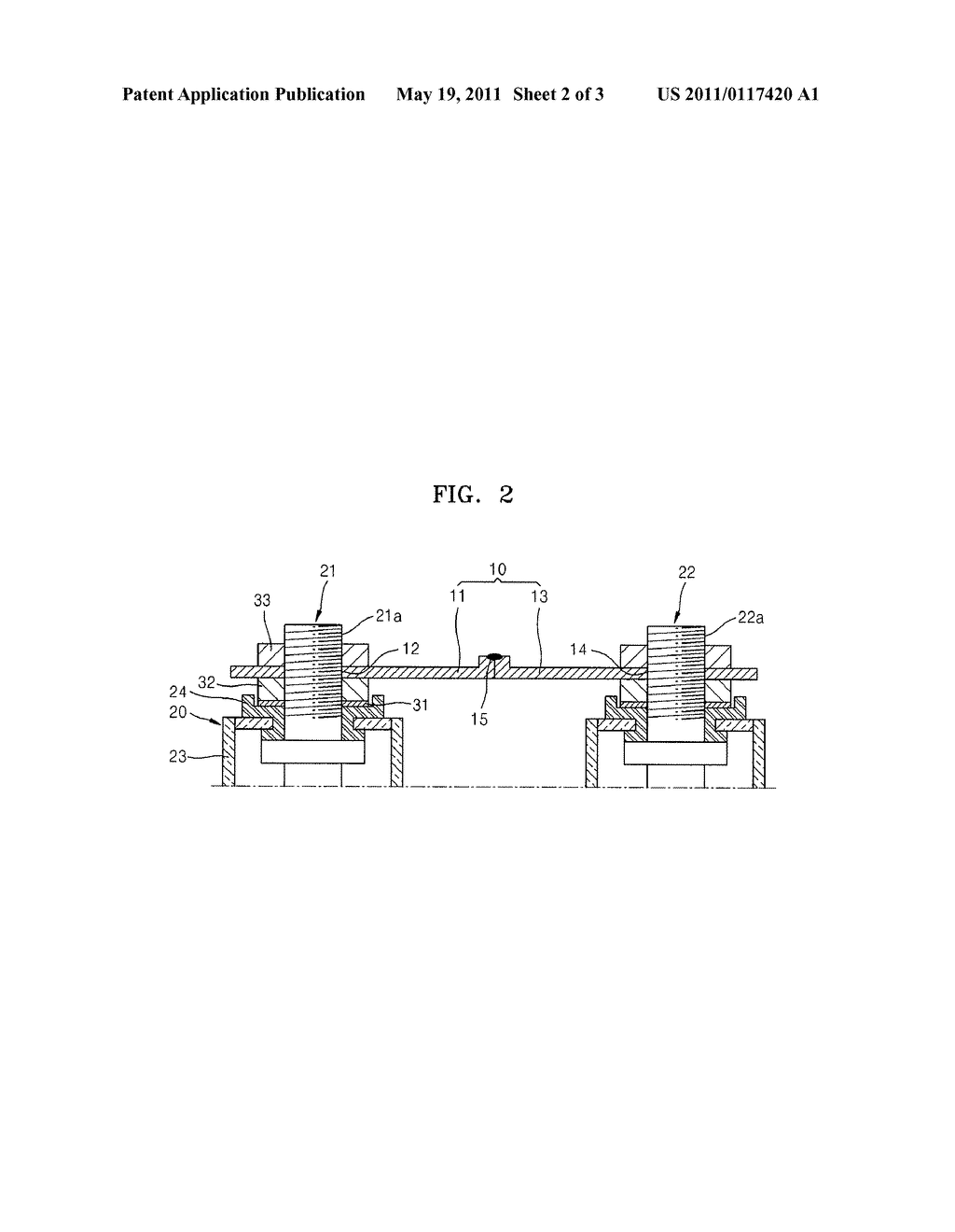 BUS BAR AND BATTERY MODULE INCLUDING THE SAME - diagram, schematic, and image 03