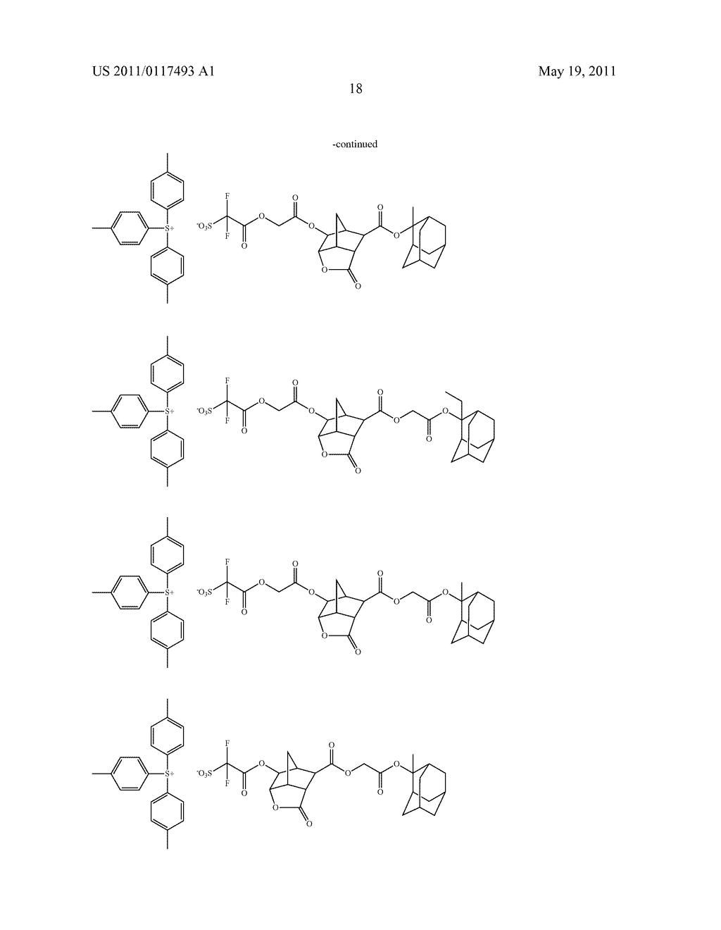 SALT AND PHOTORESIST COMPOSITION CONTAINING THE SAME - diagram, schematic, and image 19