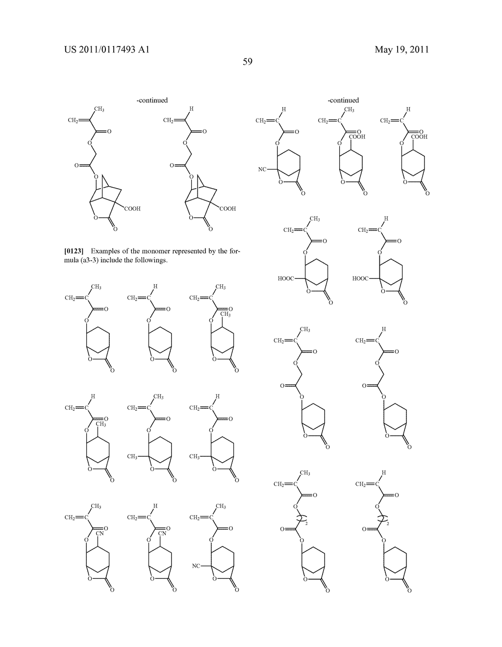 SALT AND PHOTORESIST COMPOSITION CONTAINING THE SAME - diagram, schematic, and image 60