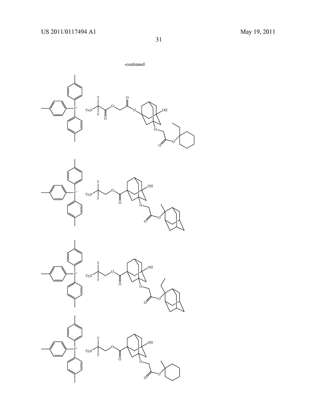 SALT AND PHOTORESIST COMPOSITION CONTAINING THE SAME - diagram, schematic, and image 32